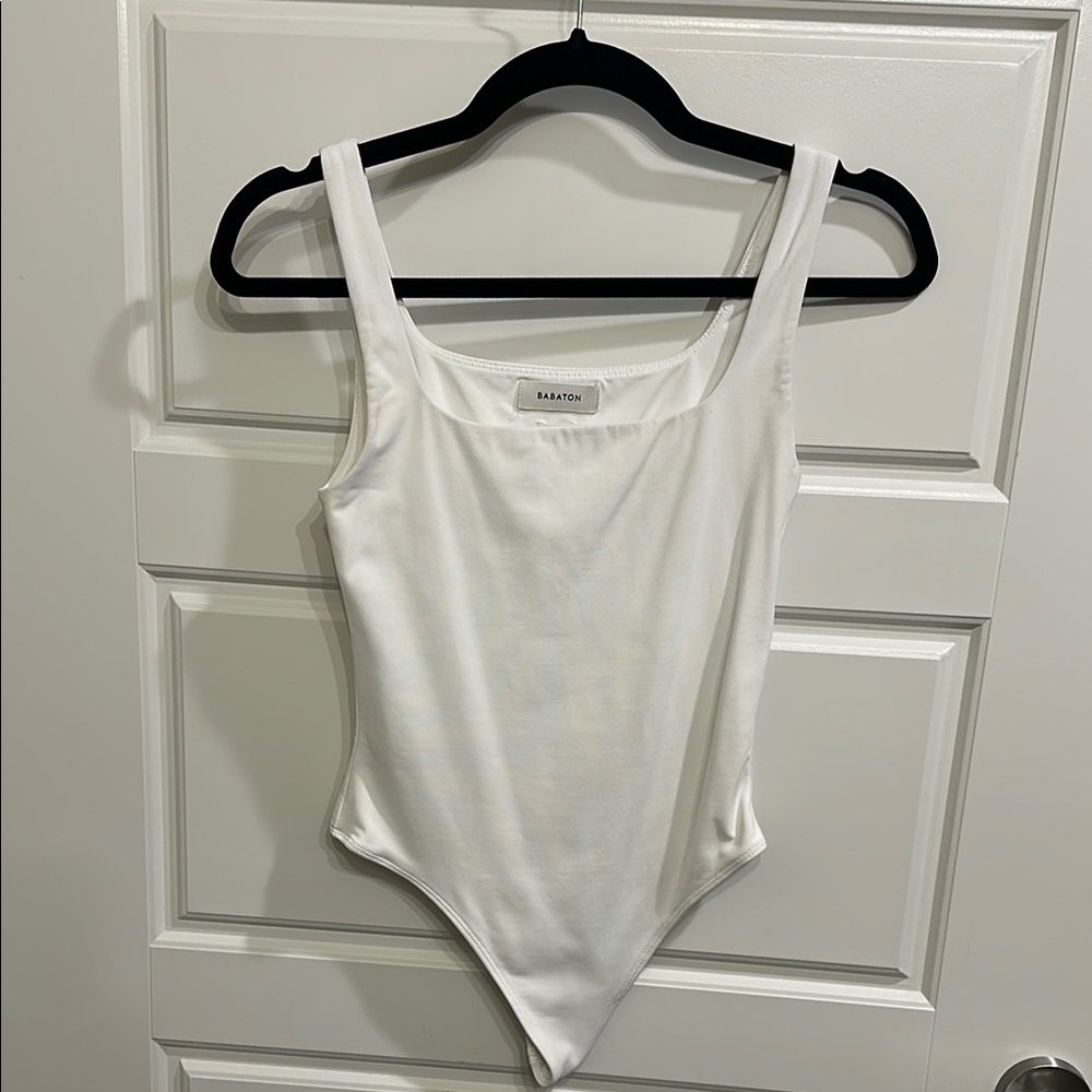 Aritzia Babaton Ivory Bodysuit